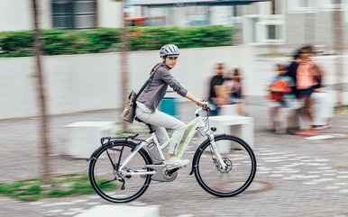 Auch bei Jüngeren Trend: E-Bikes.