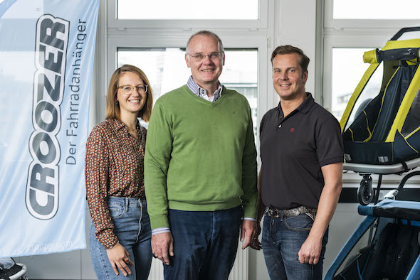 Hanna Gehlen (GF Business Development), Andreas Gehlen (Geschäftsführender Gesellschafter), Markus Krill (GF Marketing und Vertrieb)