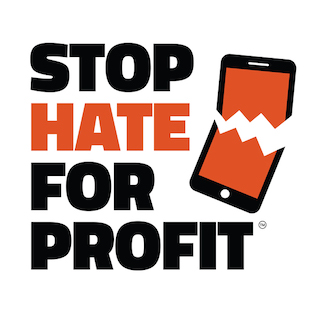 Stop Hate for profit Logo.
