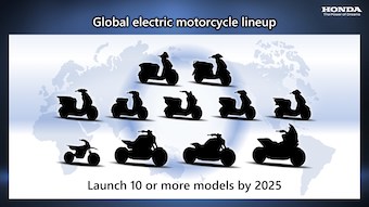 Honda Motorrad: primärer Fokus auf Klimaneutralität und »e«.