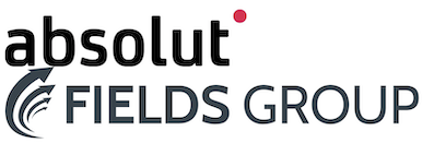 Fields Group und Absolut Logos.