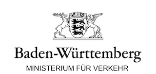 Logo Baden Württemberg MInisterium für Verkehr.