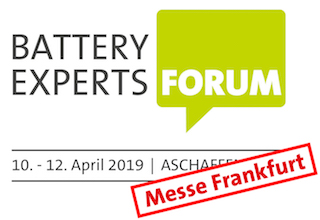 Battery Experts Forum 2019.