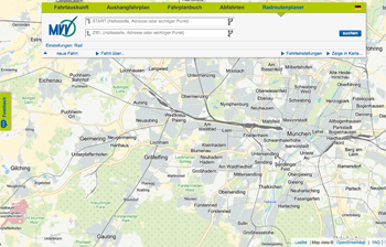 Radroutenplaner München