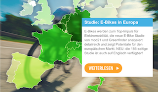 Greenfinder E-Bike Studie 2015 Europa