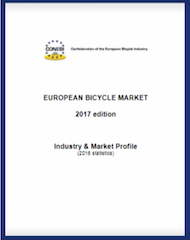 CONEBI's »European Bicycle Industry & Market Profile 2017«