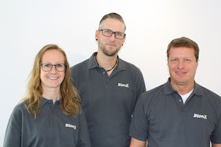 Neu im Bionx europäischen Sales &Servicecenter (v.l.n.r.): Sabrina Rill, Carsten Portsch und Andreas Liertz