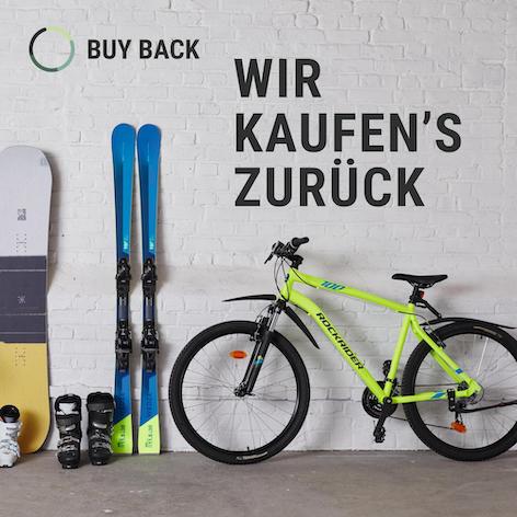 Decathlon-Deutschland startet Buy-Back-Service mit Fahrrädern.