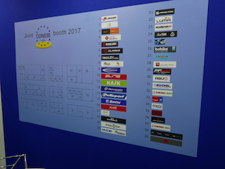 Im Conebi-Cafe ausgehänft: Der Conebi Joint booth plan 2017