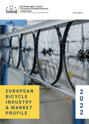Druckfrisch: Conebis European Bicycle Industry & Market Profile 2022.