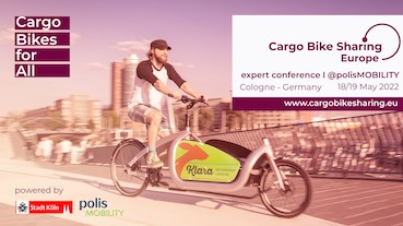 Cargo Bike Sharing Europe debütiert auf der neuen polisMOBILITY.