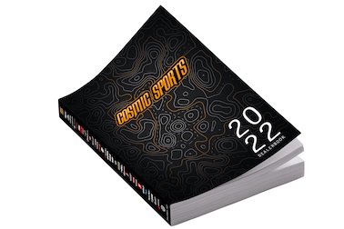 1.395 Seiten: Cosmic Sports’ druckfrisches Dealerbook 2022.