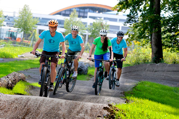 Neues Testgelände für den Eurobike Demoday direkt an den Messehallen.