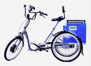 E-Trike für das MVG-Mietradsystem