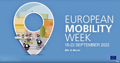 European Mobility Week 2022: »Mix & Move!«.