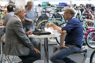 »Business as usual« auf der Bike&Co-Ordermesse 2016 in Halle 6