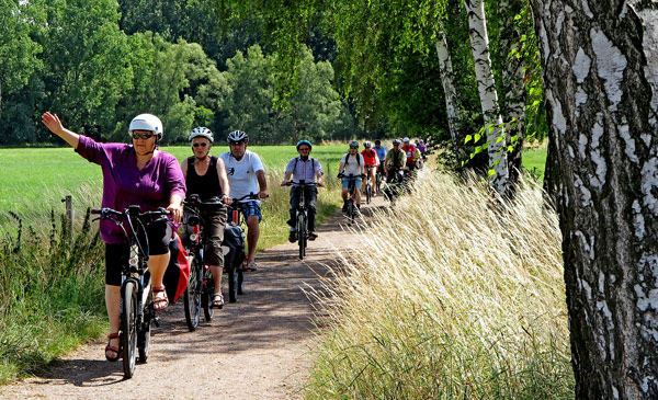 Mit Fahrrad Fuchs und Riese + Müller auf den Spuren des Meenzer Handkäs