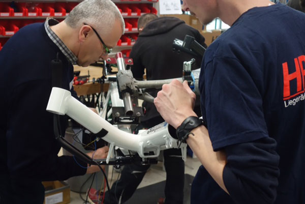 Händlerschulung bei HP Velotechnik