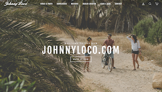 Johnny Loco - neue Webshop-Plattform.