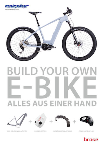 Das E-Bike-Kit von Messingschlager bietet zwei Akkutypen und vier Rahmenformen.