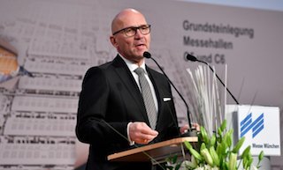 Klaus Dittrich, der Vorsitzende der Geschäftsführung der Messe München