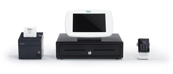 MyLane vermietet auch ein Hardwarepaket mit Bondrucker, Barcodescanner und Kassenschublade.