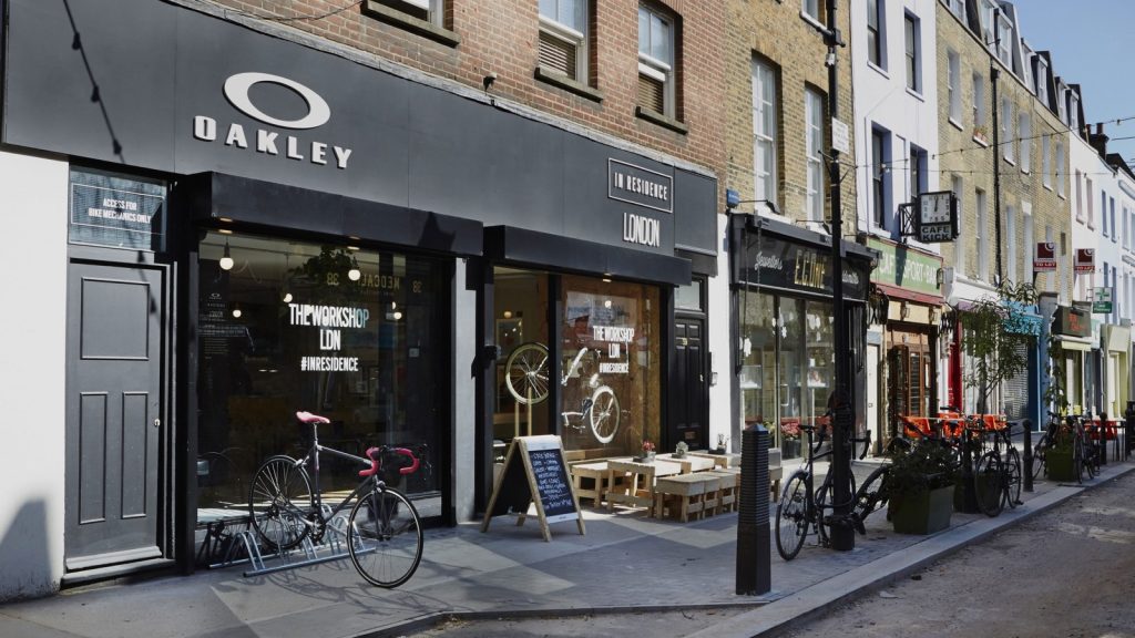 Noch bis Ende August geöffnet: das Oakley in Residence: London.