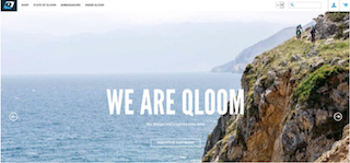 Qloom Webseite