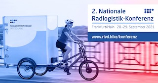 2. Nationale Radlogistik-Konferenz in Frankfurt a.M.