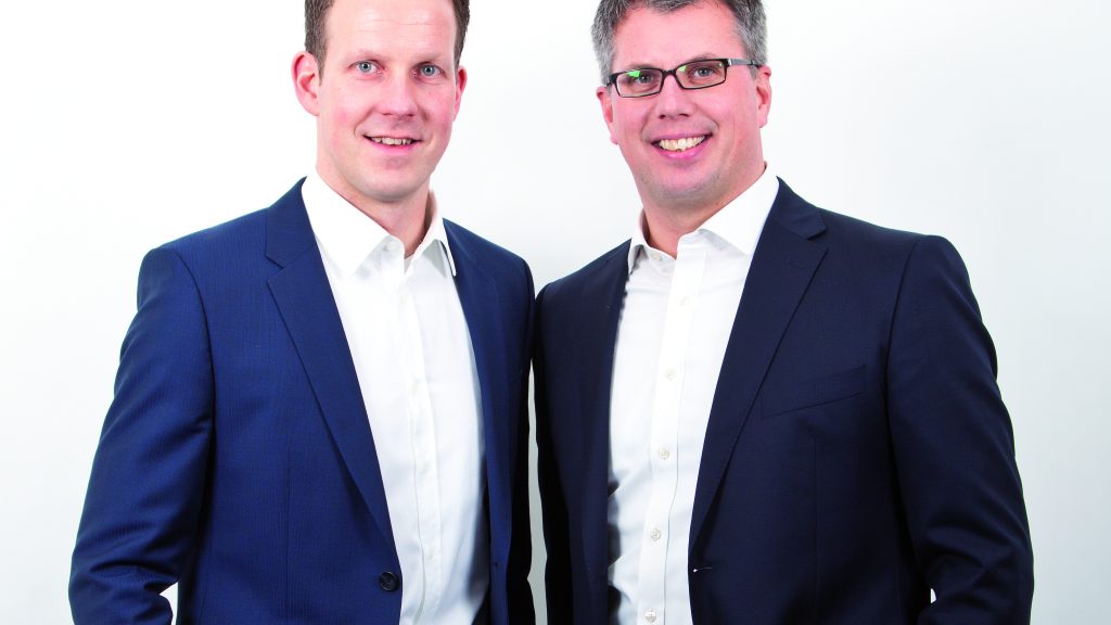 Norman Semmling (l.) löst Christian Rothe ab – beide steigen im Unternehmen auf.