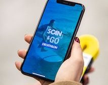 Decathlon-Deutschland Scan & Go.