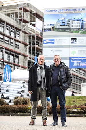 Frank Bohle (l.) und  Ralf Janz planen die Fertigstellung für 2020.