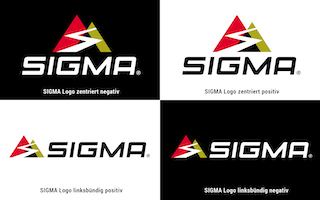 Neue Sigma-Logos.