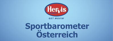 Hervis Sportbarometer Österreich.