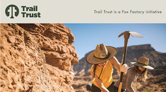 Fox Factory Community-Investitionsprogramm »Trail Trust«.