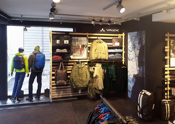 Neuer Franchise-Store in Tuttlingen: Vaude-Markenwelt auf 150 Quadratmetern.