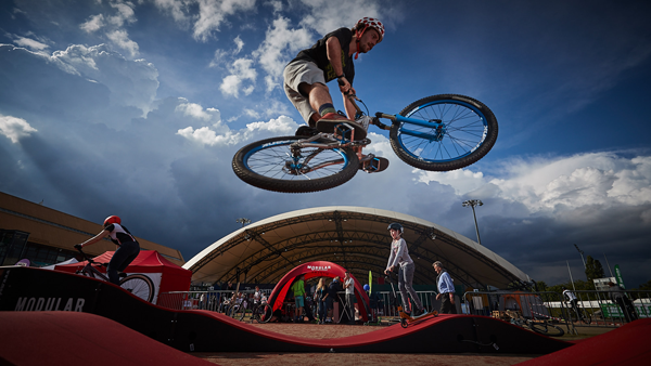 Tracks und Teststrecken machten die Velo Frankfurt zum Erlebnis.