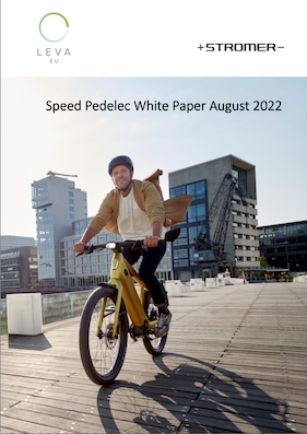 LEVA-EU und Stromer veröffentlichen Weißbuch für Speed-Pedelecs.