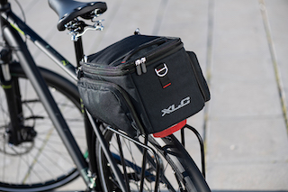 XLC-Fahrradtasche für fünf Gepäckträger-Systeme.