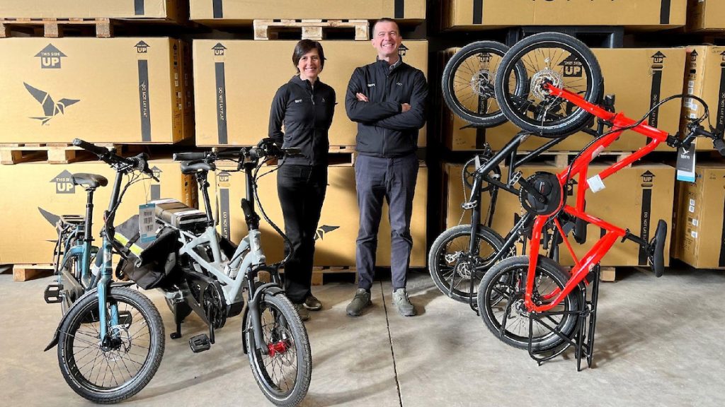 Tiziana und Luigi Barbavera, Gründer von OGA, beliefern jetzt auch britische und irische Händler mit Tern-Bikes.
